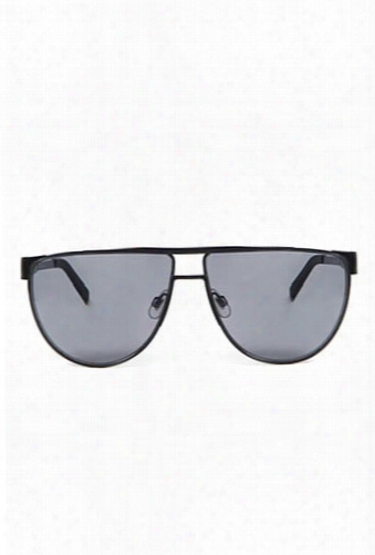 Men Flat-top Aviator Sunglasses