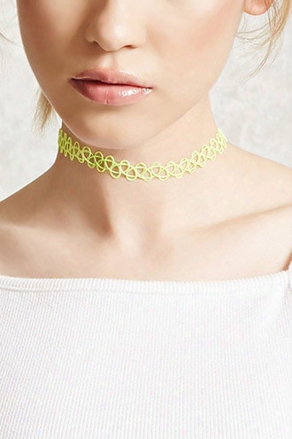 Neon Tattoo Choker