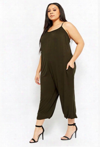 Plus Size Relaxed Cami Jumpsuit