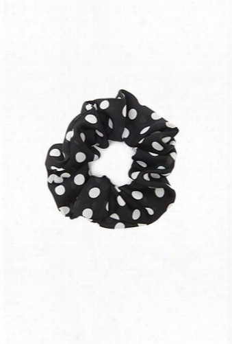 Polka Dot Hair Scrunchie