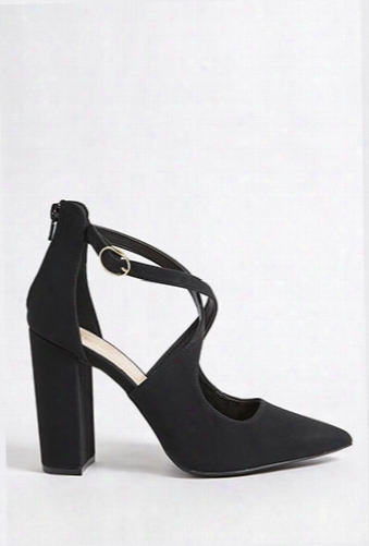 Qupid Crisscross Heels