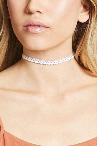 Rhinestone Choker Set