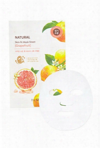 The Saem Natural Grapefruit Skin-fit Mask Sheet