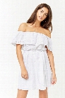 Geo Eyelet Dress