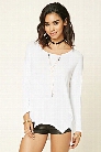 Heathered Drop-Sleeve Top