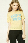 Keep It Fresh Burnout Tee