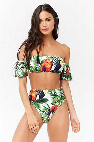 Tropical Toucan Bikini Bottom