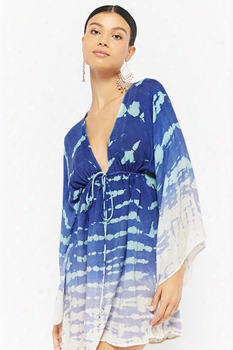 Boho Me Plunging Tie-dye Dress