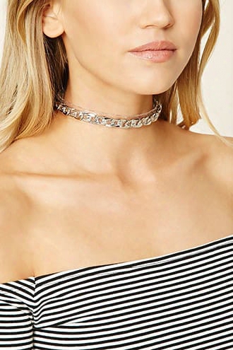 Clear Chain Choker