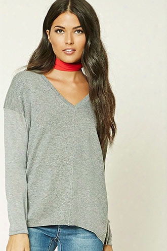 Contemporary V-neck Sweater