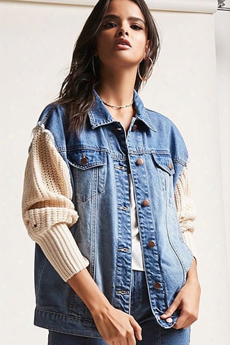 Denim Combo Jacket