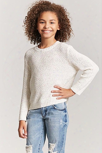 Girls Multicolor Accent Sweater (kids)