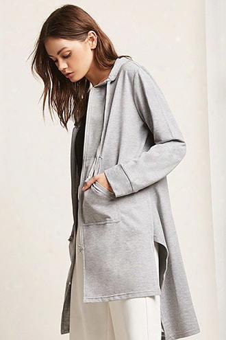 High-low Longline Hoodie