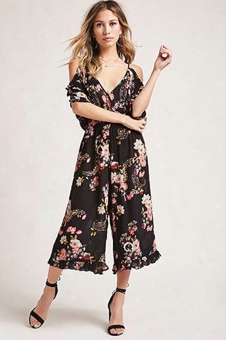 I The Wild Floral Print Romper