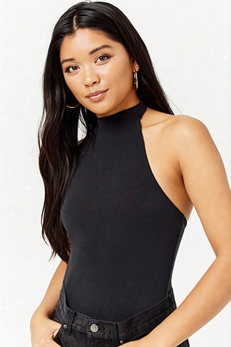 Knit Halter Bodysuit