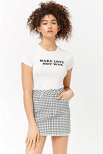 Make Love Not War Graphic Tee