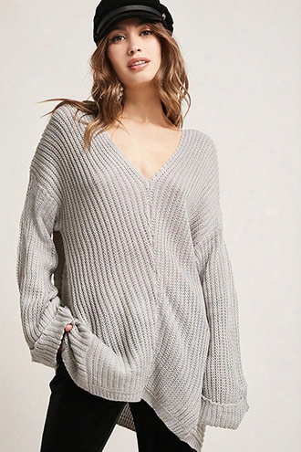Oversized V-neck Sweater