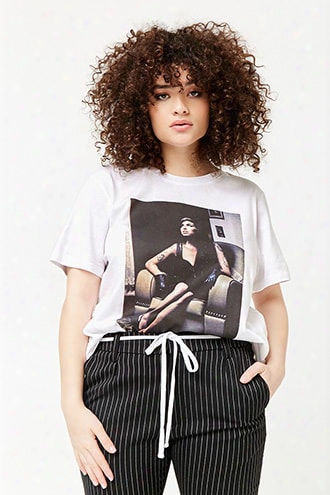 Plus Size Amy Winehouse Graphic Tee