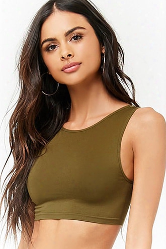 Seamless Scoop-back Bralette