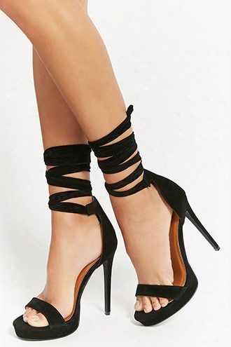Shoe Republic Lace-up Heels