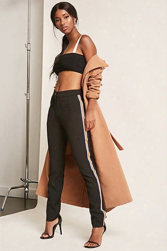 Side Stripe Skinny Trousers