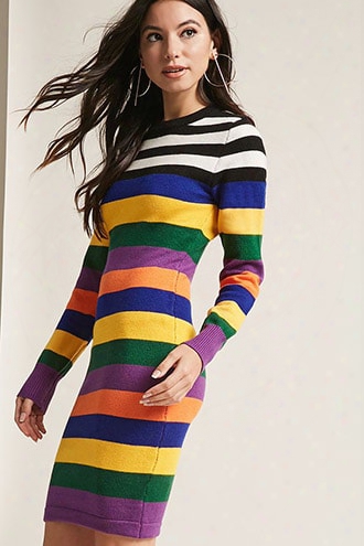 Stripe Sweater Dress