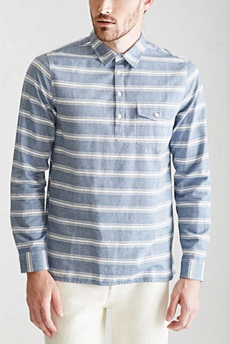 Striped Popover Shirt