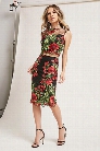 Floral Crop Top & Skirt Set