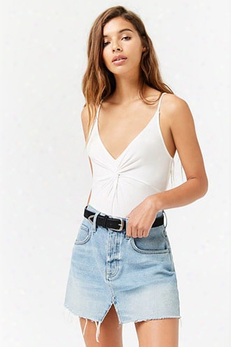 Twist-front Cami Bodysuit