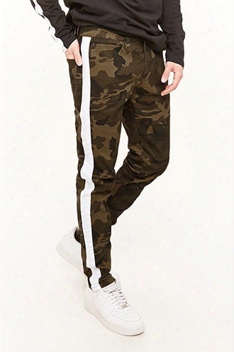 Victorious Side Stripe Camo Jeans