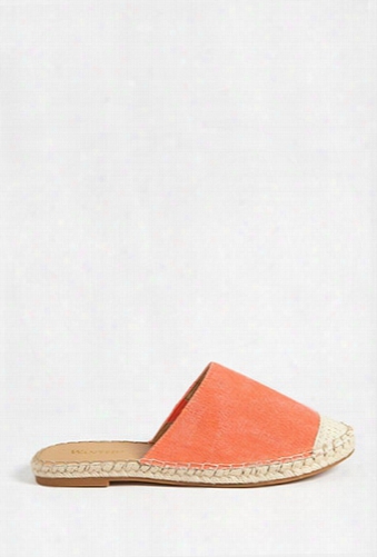 Wanted Shoes Canvas Espadrille Mules