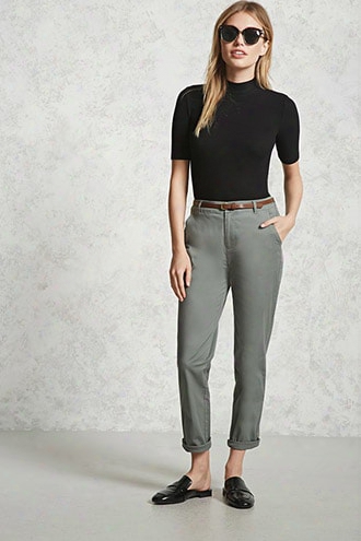 Woven Straight-leg Pants