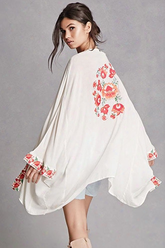 Z&l Europe Floral Kimono