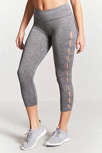 Active Heathered Capri Leggings