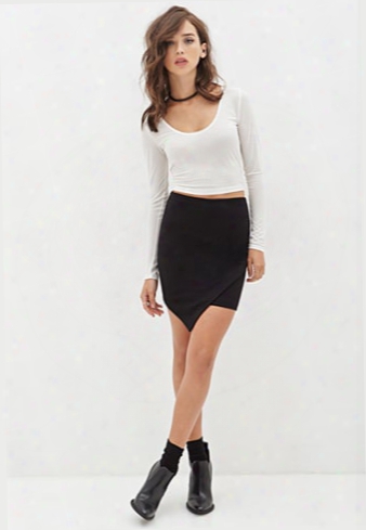 Asymmetrical Pencil Skirt