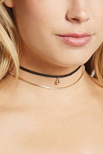 Box Chain Choker Set