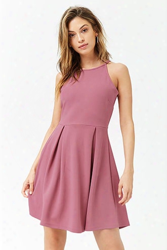 Box-pleated Cami Dress