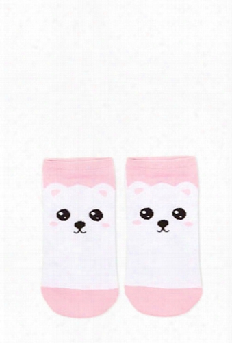 Cat Graphic Ankle Socks