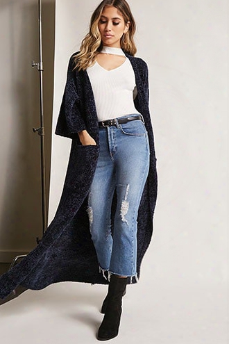 Chenille Oversized Cardigan