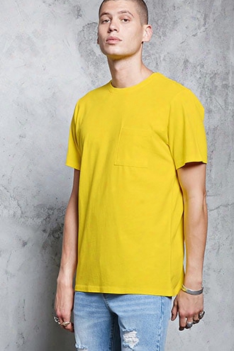 Chest Pocket Cotton Tee