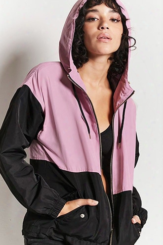 Colorblock Hooded Jacket