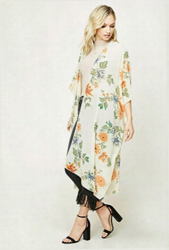 Contemporary Floral Kimono