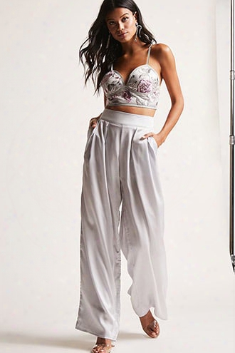 Crop Top & Palazzo Pant Set