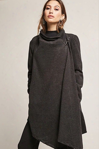 Draped Wool-blend Jacket