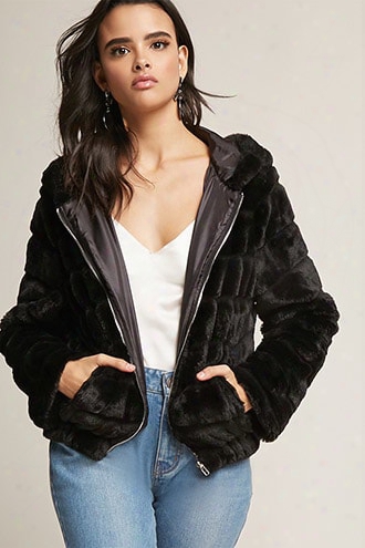 Faux Fur Puffer Jacket