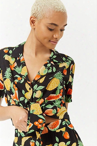 Fruit Print Shirt