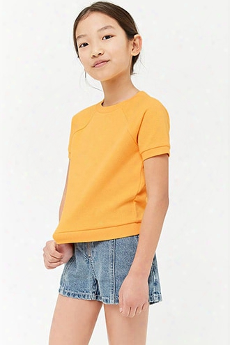 Girls French Terry Knit Top (kids)