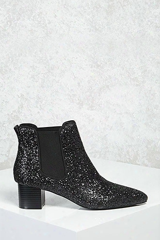 Glitter Chelsea Boots