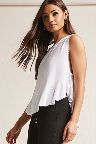 High-low Ruffle Top