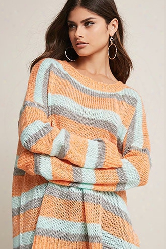 Multistripe Knit Sweater